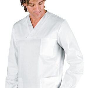 Casacca Collo a V Manica Lunga - Isacco