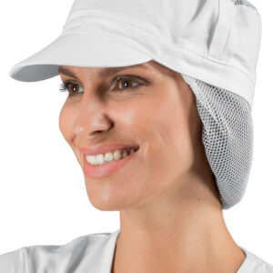 Cappello Charly con rete per capelli- Isacco