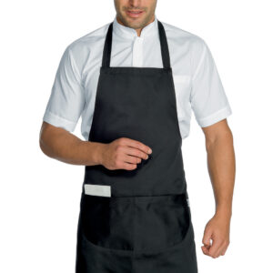 Grembiule Pettorina cm 70x90 con tasca arrotondata - Isacco