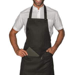 Grembiule Champagne con tasca centrale - Isacco